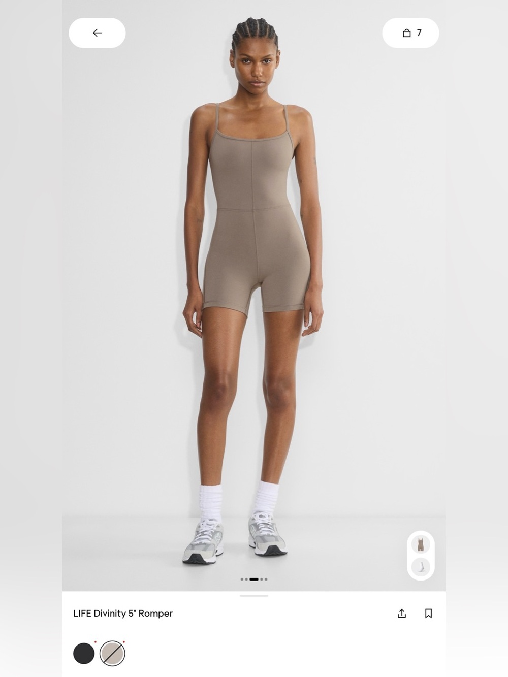 Aritzia | LIFE Divinity 5" Romper